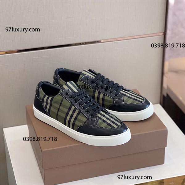 Giày Burberry Sneaker Nam hàng hiệu siêu cấp GBBR 4 - 97Luxury