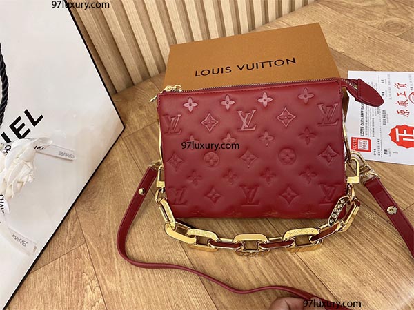 Túi Louis Vuitton LV Coussin PM Red Cao Cấp