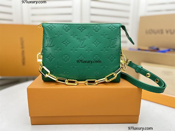 Túi Louis Vuitton LV Coussin Hand Bag Green Rep 1: 1