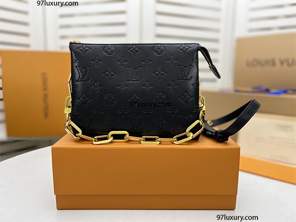 Túi Louis Vuitton LV Coussin Hand Bag Black Rep 1: 1