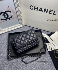 Túi Chanel Caviar Mini Flap Bag Black Like Auth