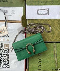 Túi Dionysus GG super mini bag Green Cao Cấp